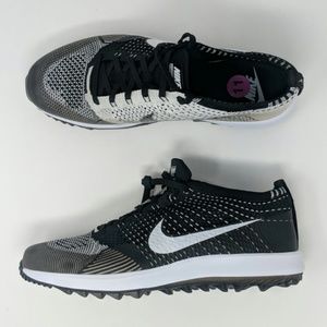 Nike Flyknit Racer G Men's Golf Shoes Oreo New